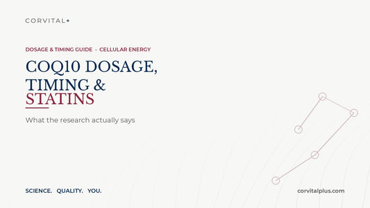 CoQ10 Dosage, Timing & Statins: What the Research Actually Says
