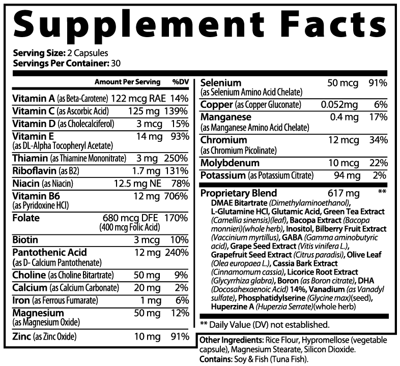Memory & focus complex
